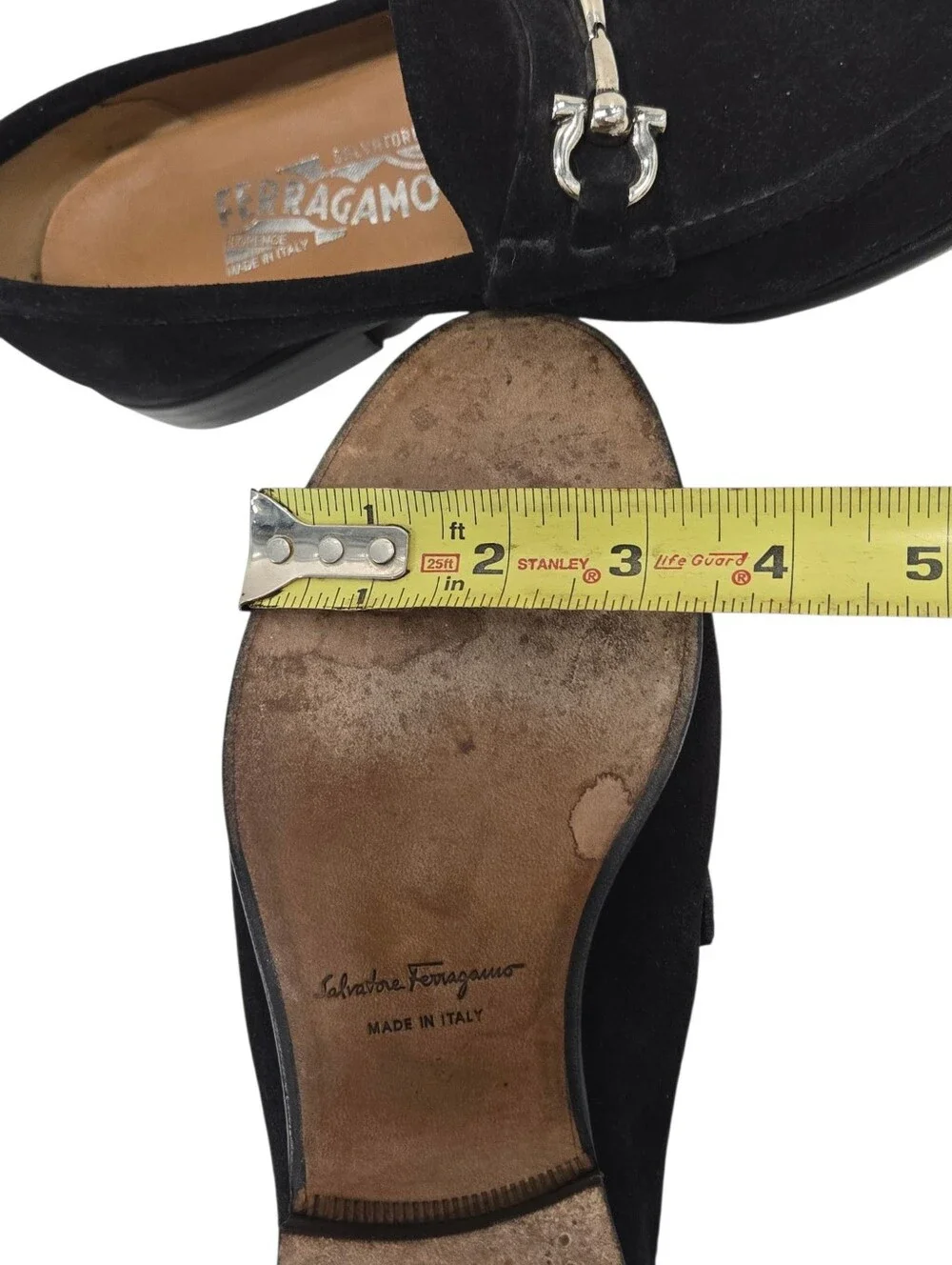 Ferragamo Men's ‎ Suede Gancio-Bit Loafers